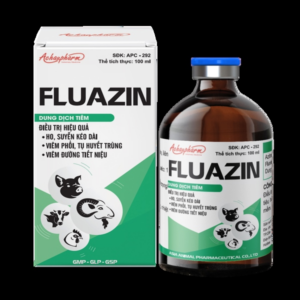 Á Châu FLUAZIN - 100ml (Aziflor + flunixin) - Lọ