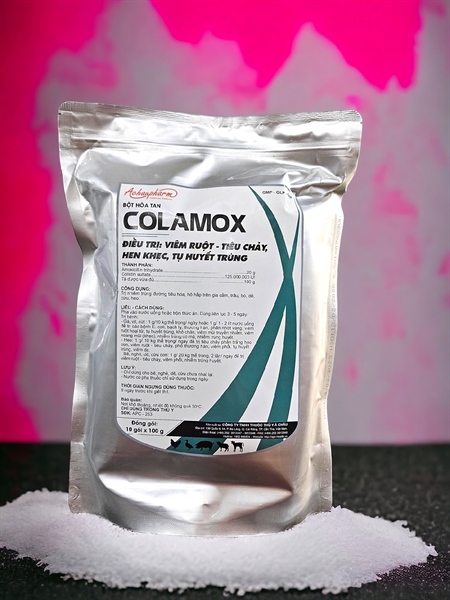 Á CHÂU COLAMOX 1kg - Amox 20% - Gói 10in1 - Ảnh 4