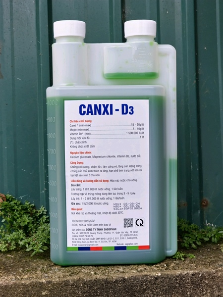 SAGOPHAR CANXI D3 1 Lít Oral - 1 LÍT - Ảnh 4
