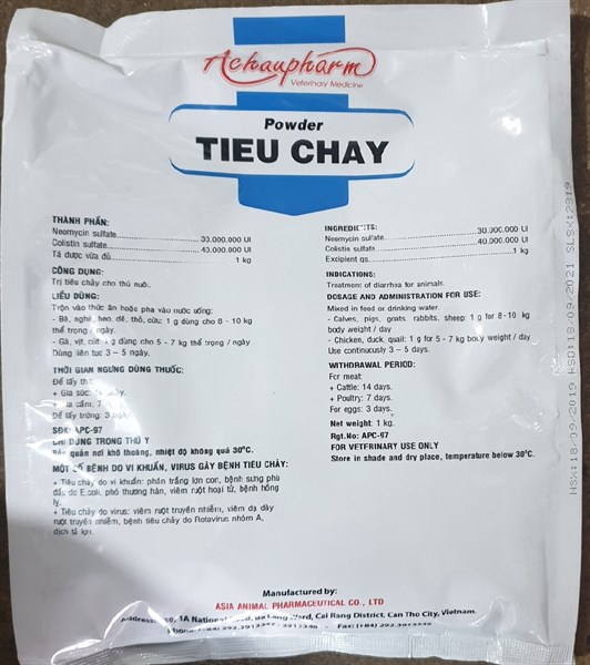 Á CHÂU TIÊU CHẢY HEO 1kg - Thùng 20kg - Ảnh 3