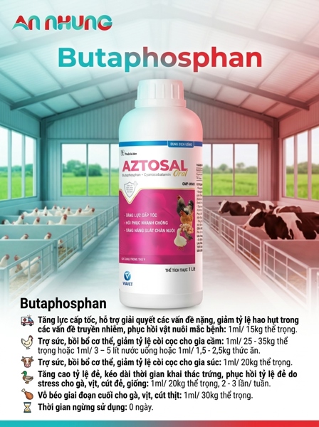 VIA AZTOSAL ORAL 1 Lít - CHAI 1 lít - Ảnh 4