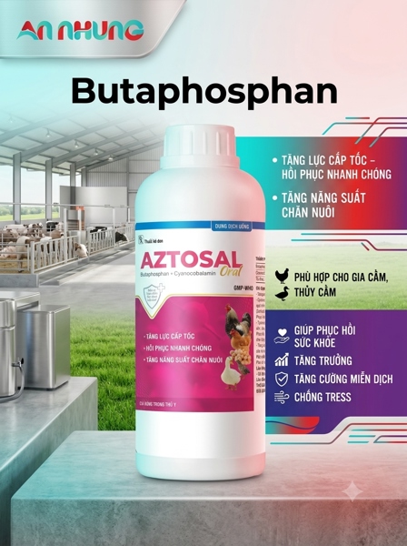 VIA AZTOSAL ORAL 1 Lít - CHAI 1 lít - Ảnh 5