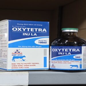 Alternative view of SAGOPHAR OXYTETRA INJ LA 100ML - Chai