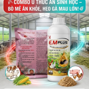 COMBO Ủ CỎ 500gr + MEN VI SINH GỐC 1 Lít - COMBO